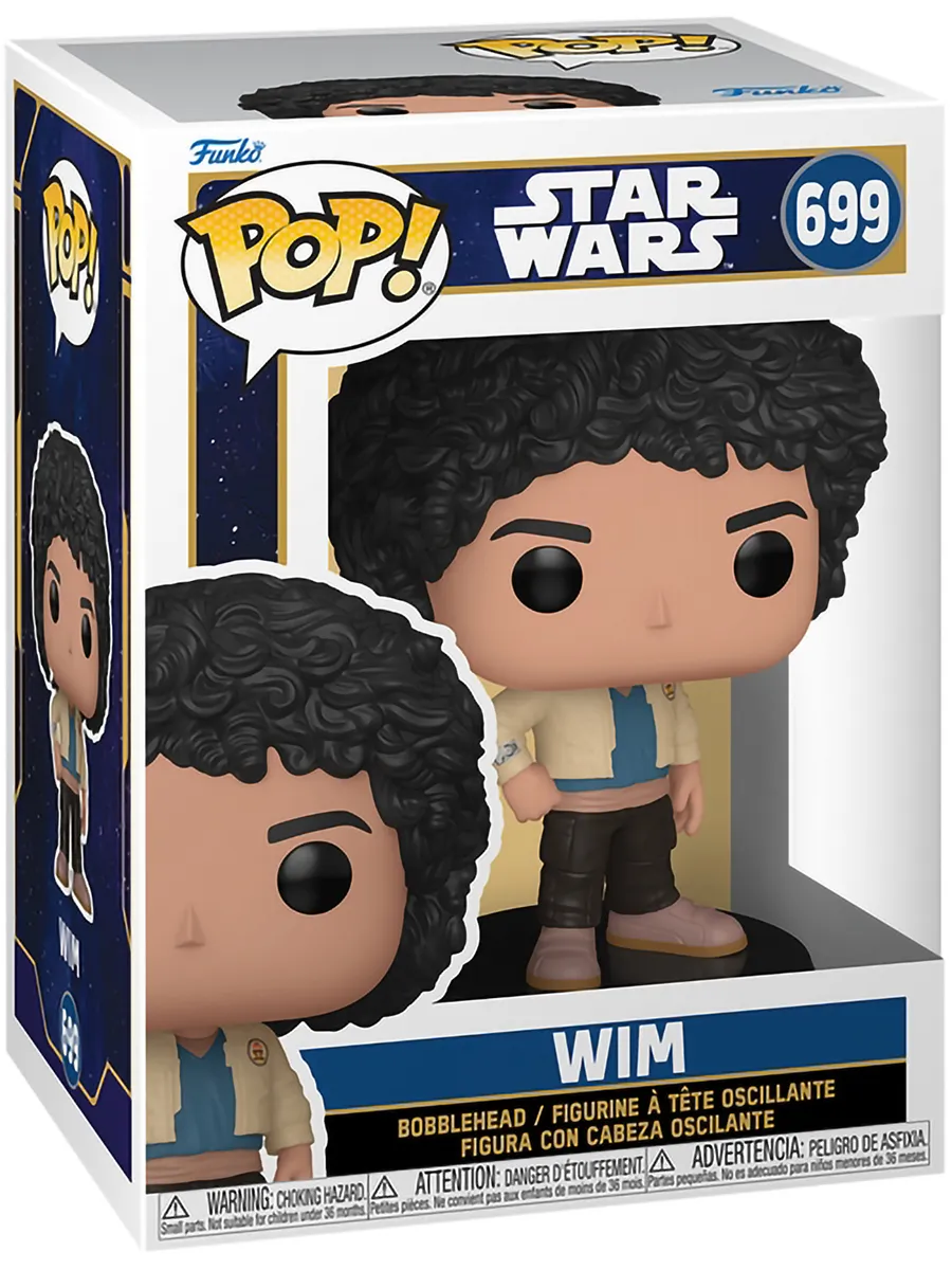 Фигурка Funko POP! Bobble Star Wars Skeleton Crew Вим (699)