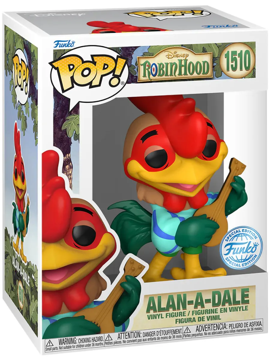 Фигурка Funko POP! Disney Robin Hood Alan-A-Dale (Exc)