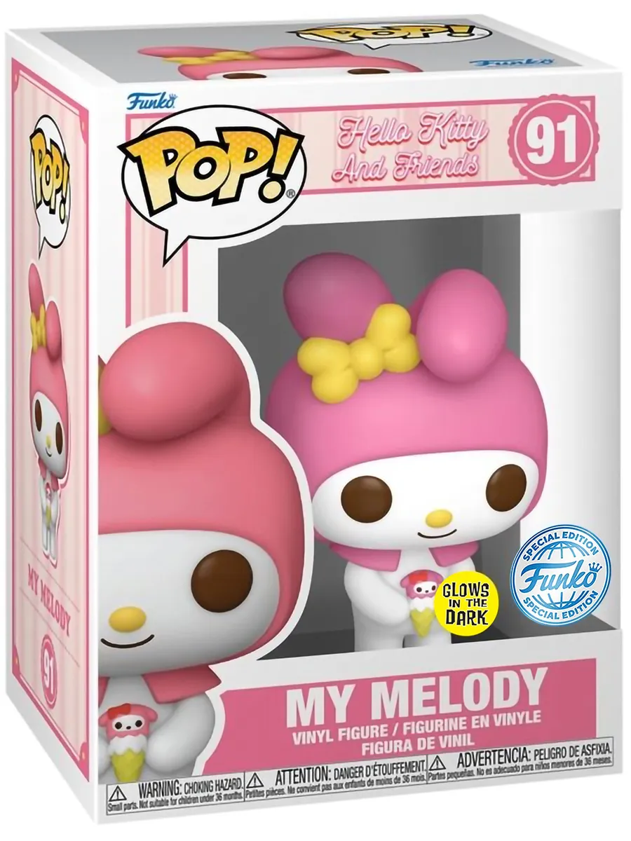 Фигурка Funko POP! Хеллоу Китти My Melody (GW) (Exc) (91) Фигурка Funko POP! Хеллоу Китти My Melody (GW) (Exc) (91)