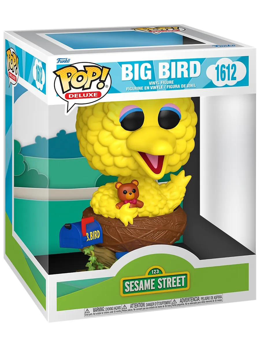 Фигурка Funko POP! Deluxe Улица Сезам Большая Птица (1612)