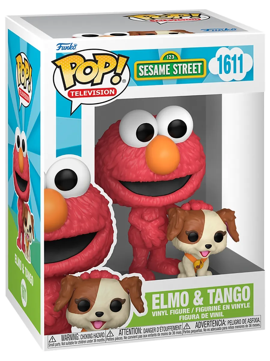 Фигурка Funko POP! TV Улица Сезам S5 Элмо и Танго (1611)