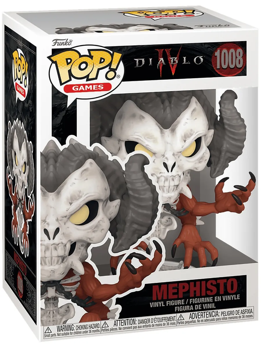 Фигурка Funko POP! Games Diablo 4 Мефисто (1008) 82372 Фигурка Funko POP! Games Diablo 4 Мефисто (1008) 82372