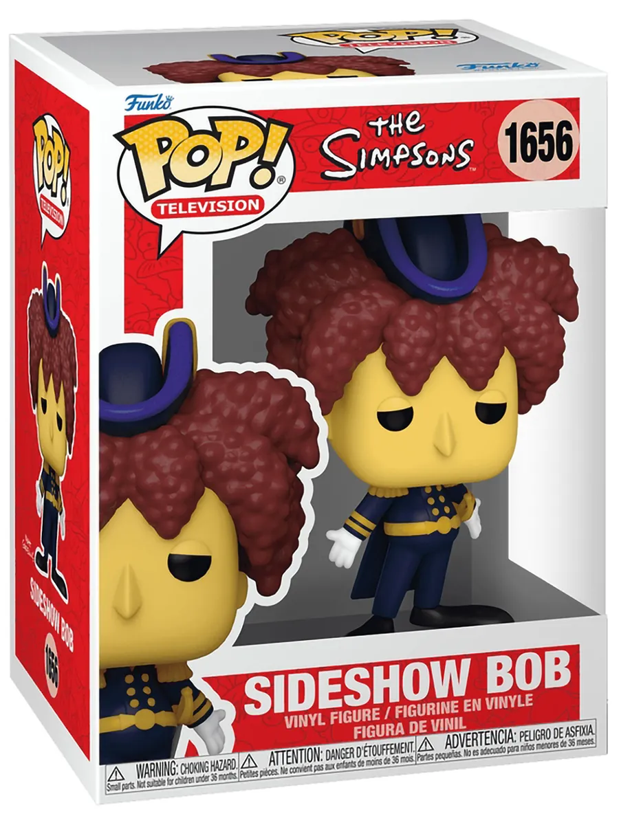 Фигурка Funko POP! TV Симпсоны S10 Сайдшоу Боб (1656) 80075