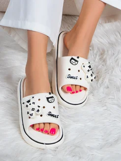 Тапочки шлепки домашние резиновые Glamuriki 295876068 купить за 729 ₽ в интернет-магазине Wildberries