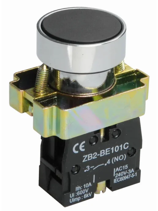 Iek Кнопка управления ИЭК LAY5-BA21 черная BBT60-BA-K02, черный