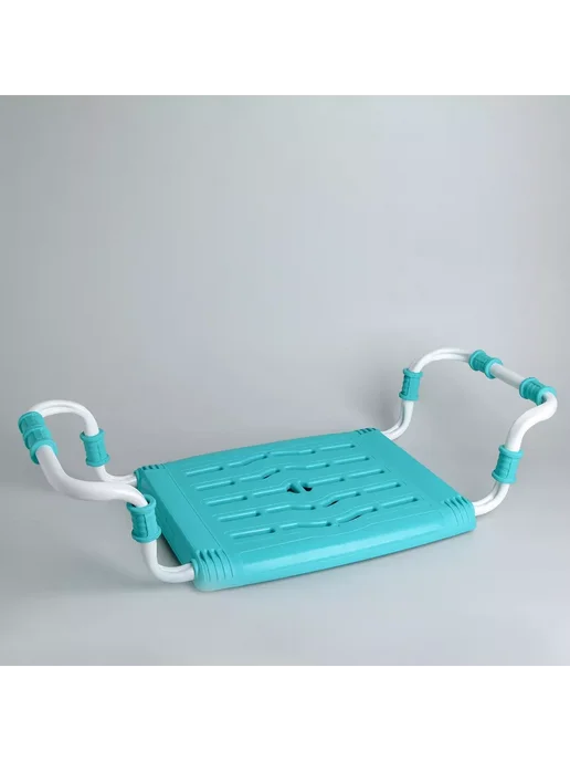 Nika Сиденье для ванны раздвижное 35х29 см цвет бирюза, 35x29 см, фото 3