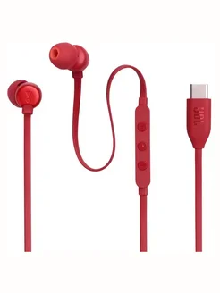 Проводные наушники Tune 310C USB-C, красные JBL 295965603 купить за 1 599 ₽ в интернет-магазине Wildberries