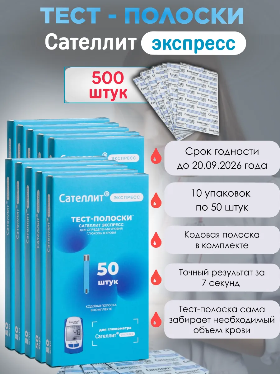 Тест-полоски Для...