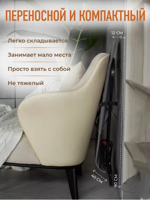 Шезлонги детские. Шезлонг для новорожденных, качалка детская, серый, фото 6