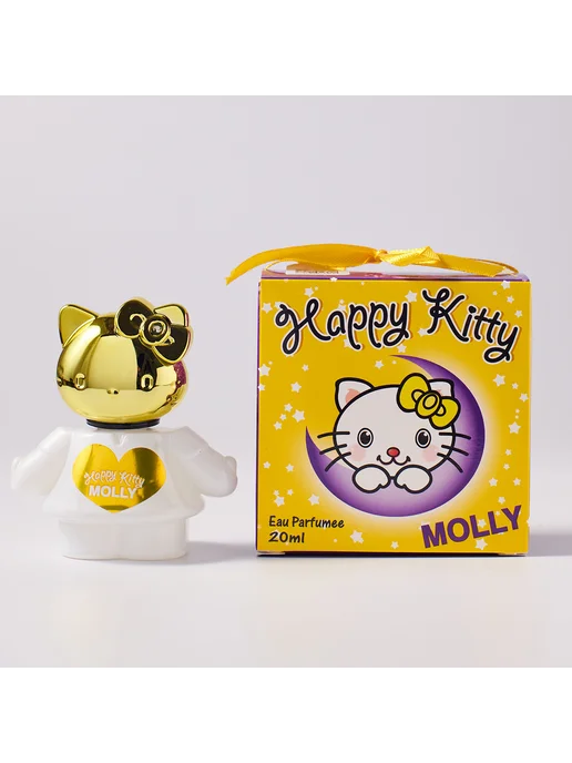 Ponti Parfum Душистая вода детская Happy Kitty Molly бабл гам 20мл, 20 мл, фото 4