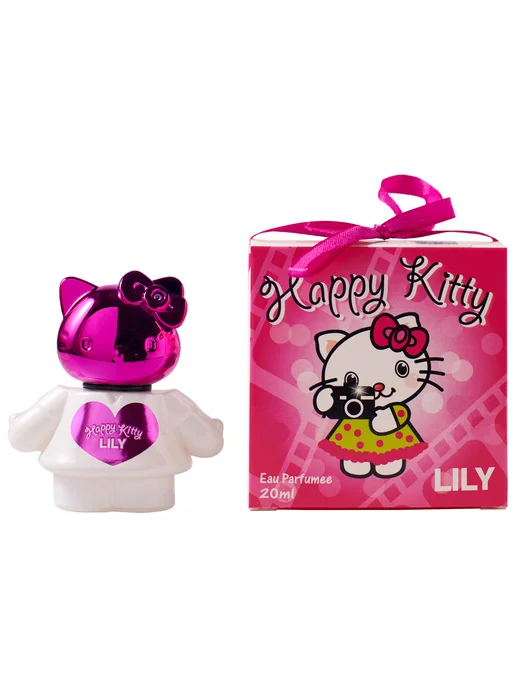Ponti Parfum Душистая вода для девочки Happy Kitty Lily роза 20мл, 20 мл, фото 3