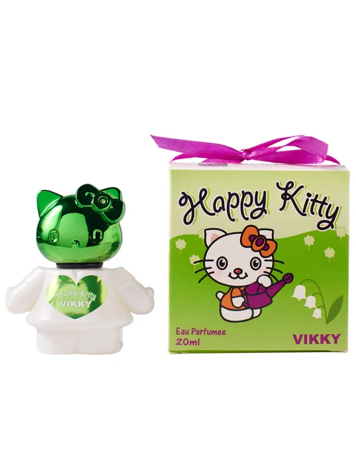 Ponti Parfum Душистая вода для девочки Happy Kitty Vikky арбуз дыня 20мл, 20 мл, фото 3