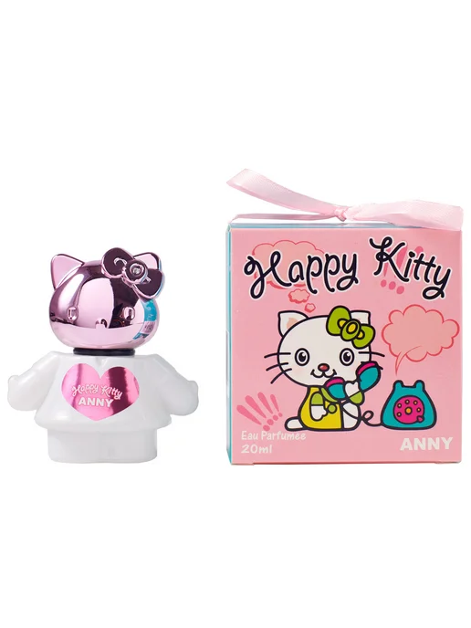 Ponti Parfum Душистая вода детская Happy Kitty Anny фрукты и ваниль20мл, 20 мл, фото 3