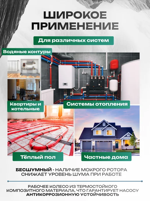 Oasis Насос циркуляционный 25 4 180 "making everywhere", вариант, фото 4