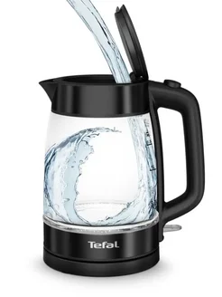 Электрический стеклянный чайник KI840830, 1,7 л, 2200 Вт Tefal 296458389 купить за 2 765 ₽ в интернет-магазине Wildberries