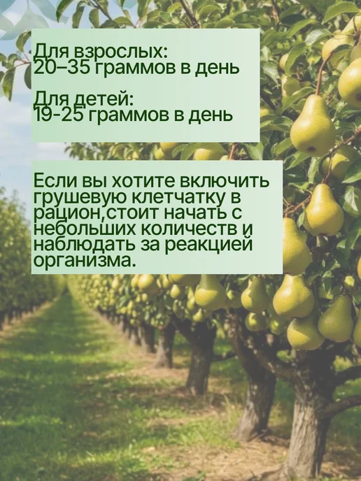 МатрёшкаВКУСА Клетчатка груша для похудения и очищения, вариант, фото 3