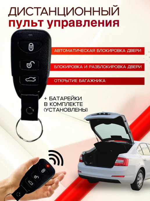 Центральный замок для авто с дистанционным управлением, вариант, фото 2
