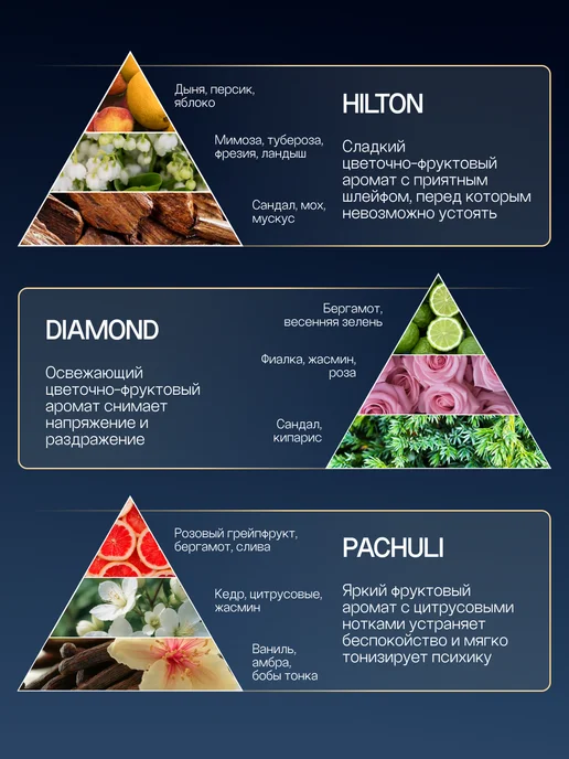 primo Набор ароматов для диффузора автоматического в машину, черный, фото 3