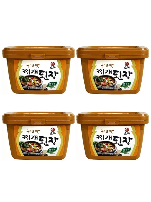 Obok Соевая паста Soybean Paste Денджянг 500 г x 4 шт, 500 г, 4 шт, фото 7