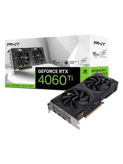 Видеокарта RTX 4060 Ti 16GB VERTO Dual Fan Edition DLSS 3 (V PNY 296684054 купить за 55 999 ₽ в интернет-магазине Wildberries