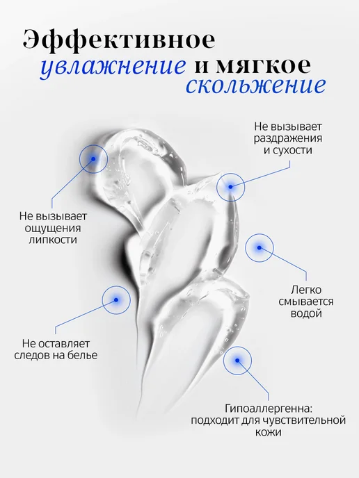 Lʌvʌ Интимная гель-смазка на водной основе лубрикант классическая, 300 мл, фото 2