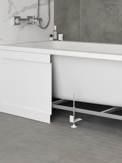 Teymi Ванна акриловая 150х70 с каркасом 2 в 1 Helmi Pro 150 F14951, 150x70, фото 6