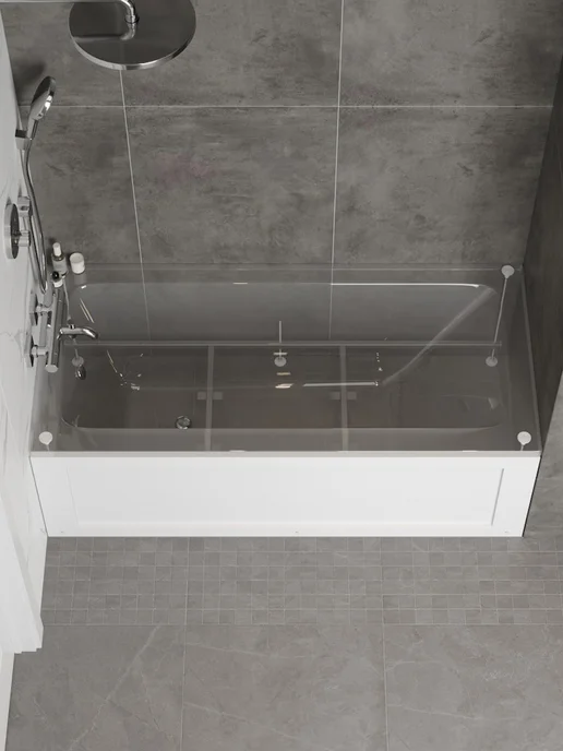 Teymi Ванна акриловая 150х70 с каркасом 2 в 1 Helmi Pro 150 F14951, 150x70, фото 7