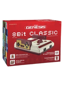 Игровая приставка Retro Genesis 8 Bit Classic + 450 игр Retro Genesis 296739614 купить за 2 241 ₽ в интернет-магазине Wildberries