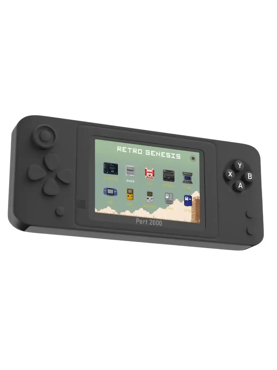 Портативная игровая приставка Retro Genesis Port 2000, 3,5 Портативная игровая приставка Retro Genesis Port 2000, 3,5