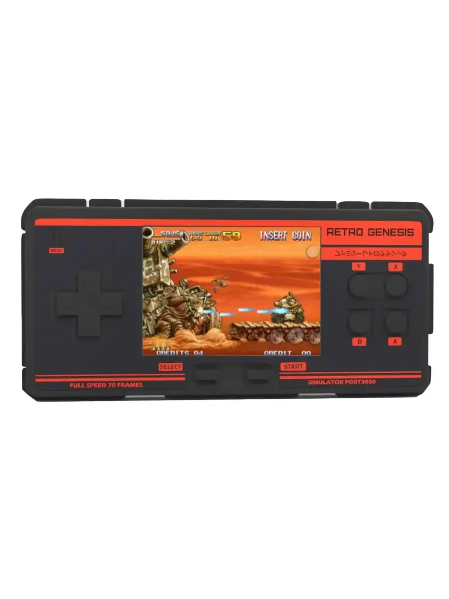 Портативная игровая приставка Retro Genesis Port 3000 3