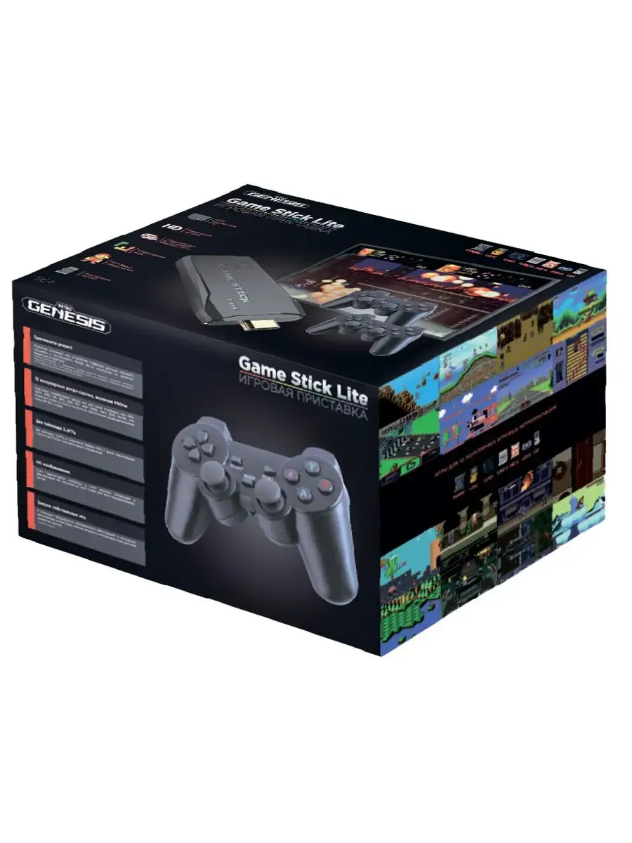 Портативная консоль Retro Genesis GameStick Lite 11500 игр