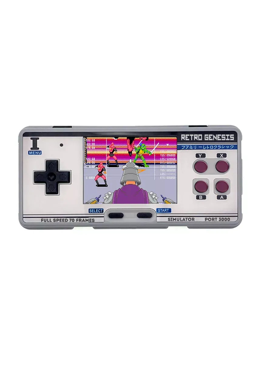 Портативная игровая приставка Retro Genesis Port 3000 винтаж Портативная игровая приставка Retro Genesis Port 3000 винтаж