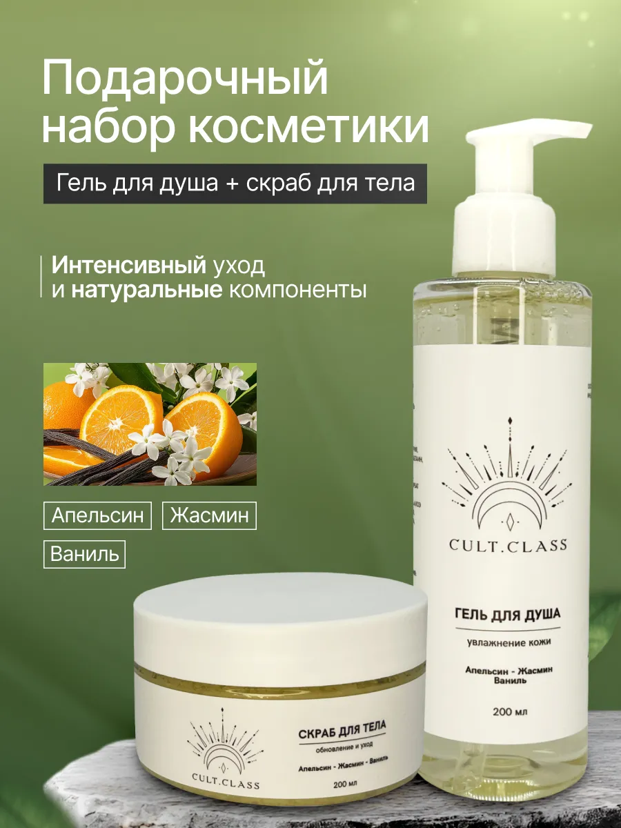 Подарочный набор косметики для тела