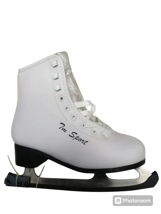 TM SPORT Коньки фигурные TM, белый