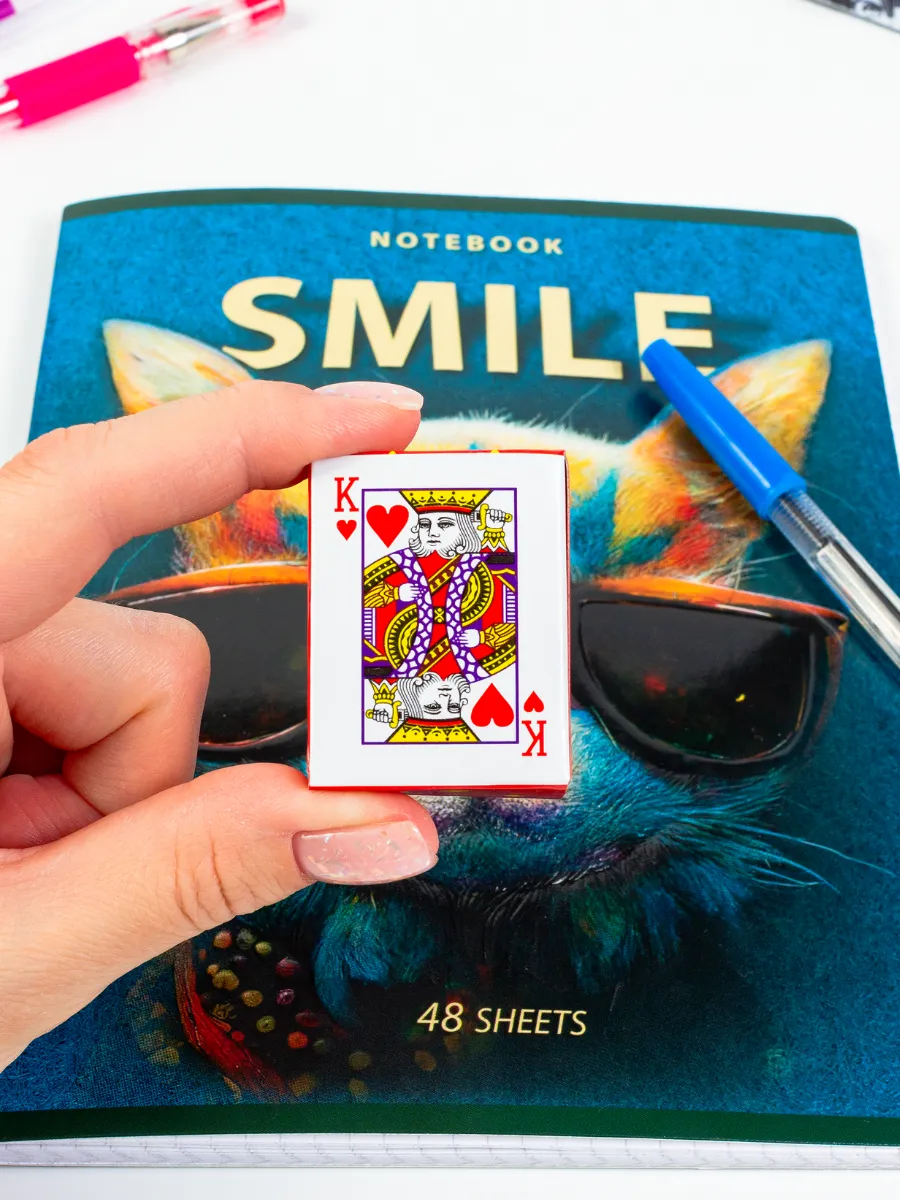 Карты игральные мини 4*3 см