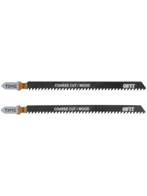 FIT FINCH INDUSTRIAL TOOLS FIT Пилки по дереву для электролобзика 126 100 набор 2 шт, 2 шт, фото 3