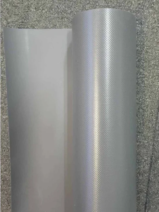 750г/м2 Ткань пвх лодочная. 25х205см, цвет серый, 750 г, фото 4