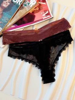 Трусы стринги набор Cream&Rouge 297244085 купить за 504 ₽ в интернет‑магазине Wildberries