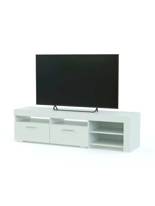 BestMebel Тумба под ТВ Юта BMS, 165х40х50 см, 165x40x50 см