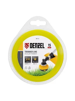 Леска для триммера 2.4ммх15м, звезда, полиамид, 96112 Denzel 297261497 купить за 162 ₽ в интернет‑магазине Wildberries