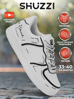 Школьные кроссовки для подростка для спорта Shuzzi 297266993 купить за 2 567 ₽ в интернет-магазине Wildberries