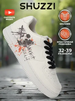 Классические кеды спортивные в школу Shuzzi 297266994 купить за 2 348 ₽ в интернет-магазине Wildberries
