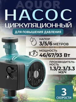 AQUOR Циркуляционный насос AS25-6-130