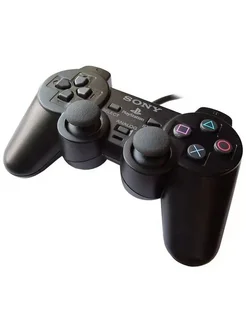 TECHNOJOY Проводной геймпад PS2 PlayStation PS1 вибрация Dualshock 2