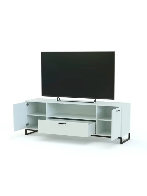 BestMebel Тумба под ТВ Аляска 3 BMS, 165х45х60 см, 190x45x70 см, фото 2
