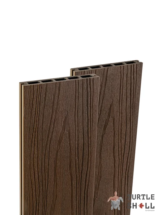 Turtle Shell Террасная доска ДПК Square, Texas Hickory, коричневый, фото 3