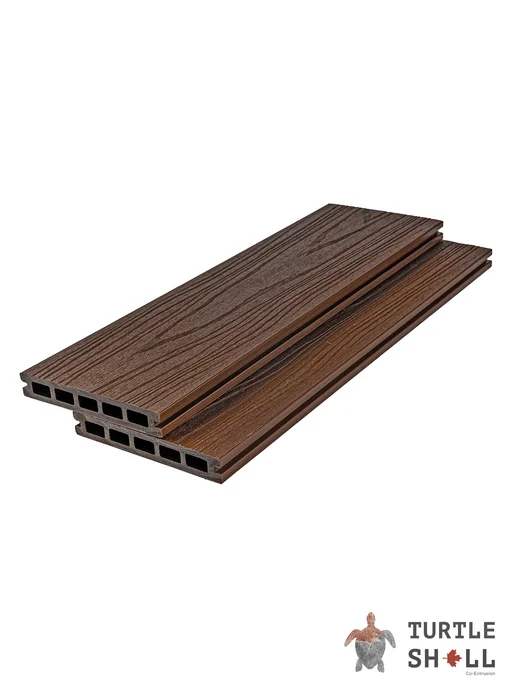 Turtle Shell Террасная доска ДПК Square, Texas Hickory, коричневый, фото 7
