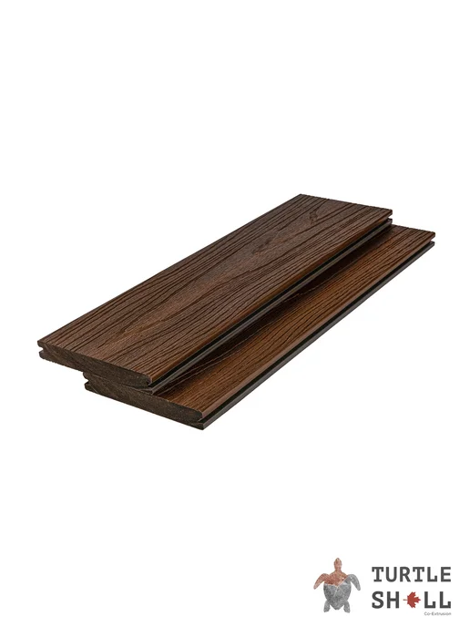 Turtle Shell Террасная доска из дпк венге Solid, Texas Hickory, коричневый, фото 7