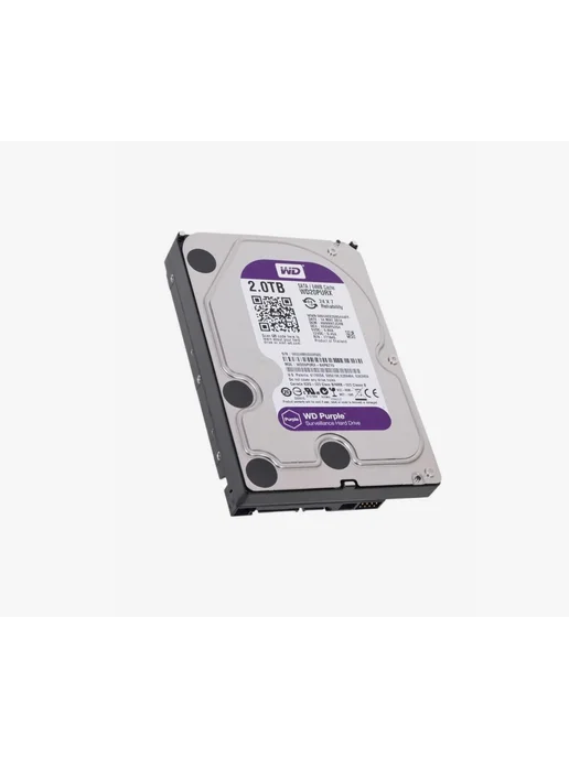 Western Digital Жесткий диск для видеонаблюдения WD Purple 2TB, 2 ТБ, фото 3
