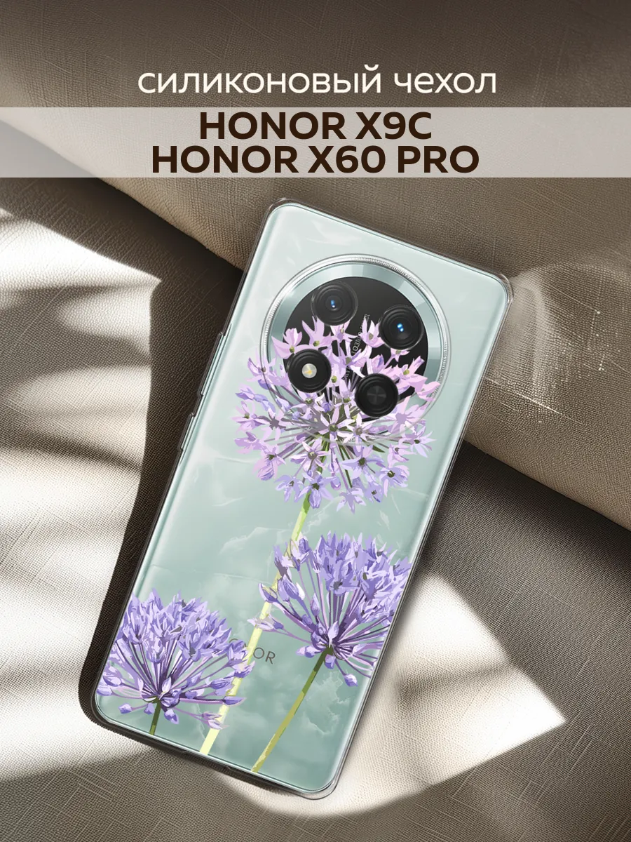 Чехол на Honor X9C / X60 Pro с цветочками